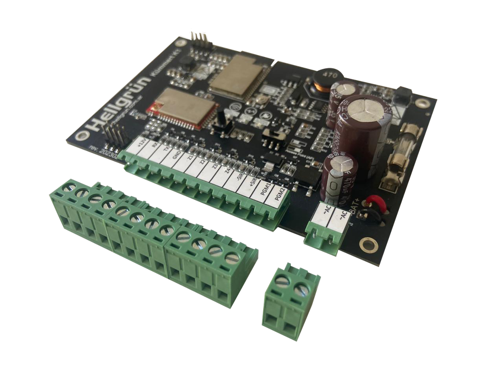 GL-K1i Kümmert Placa 8 zonas cableadas, 32 inalábricas, con comunicación WiFi