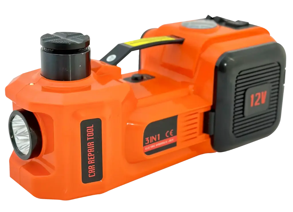 Criquet, llave de impacto e inflador