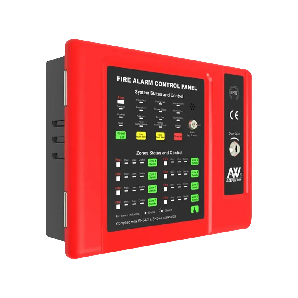 Panel Convencional 8 Zonas Asenware