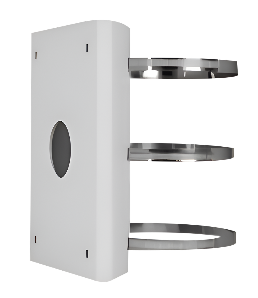 SOPORTE DE MONTAJE EN POSTE VERTICAL PARA DOMOS PTZ