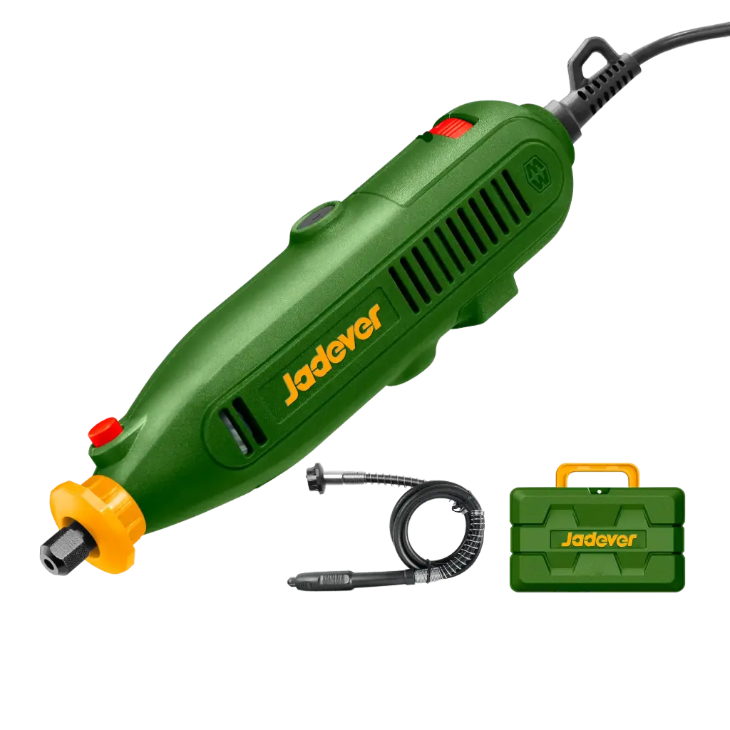 Mini Torno 130W - Voltaje 220-240V 50/60HZ - Velocidad Sin carga 8000-35000RPM - Tamaño de la Pinza 3,2mm - Control de Velocidad variable - incluye 52 Accesorios + Cargador + Eje Flexible