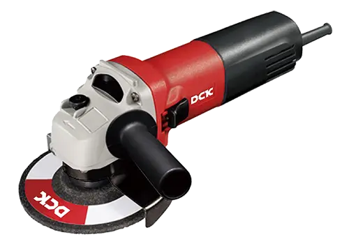 AMOLADORA ANGULAR POTENCIA 850W DIAMETRO DEL DISCO 115MM ROSCA DEL EJE M14 PESO 1.8KG INCLUYE MANGO AUXILIAR, LLAVE, CARBONES