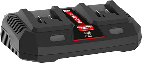 CARGADOR DE BATERIAS DOBLE LI-ION VOLTAJE DE ENTRADA: 220-240V 50/60Hz - VOLTAJE DE SALIDA: 20V - CORRIENTE DE SALIDA: 4.0A 