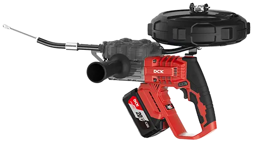 PASACABLES INALÁMBRICO POTENCIA 800W FUERZA DE TRACCIÓN 600N PESO 6.4KG MOTOR BRUSHLESS INCLUYE BOTELLA DE ACEITE LUBRICANTE, LLAVE, PARA ROLLO DE CABLE NO INCLUYE BATERIA