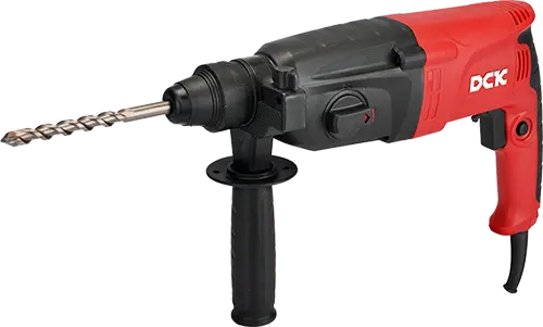 ROTOMARTILLO POTENCIA 800W FUERZA DE IMPACTO 3J DIAMETRO MAX. DE PERFORACION 26MM PESO 2.93KG INCLUYE MANGO AUXILIAR, MEDIDOR DE PROFUNDIDAD, MALETIN PLASTICO, CARBONES