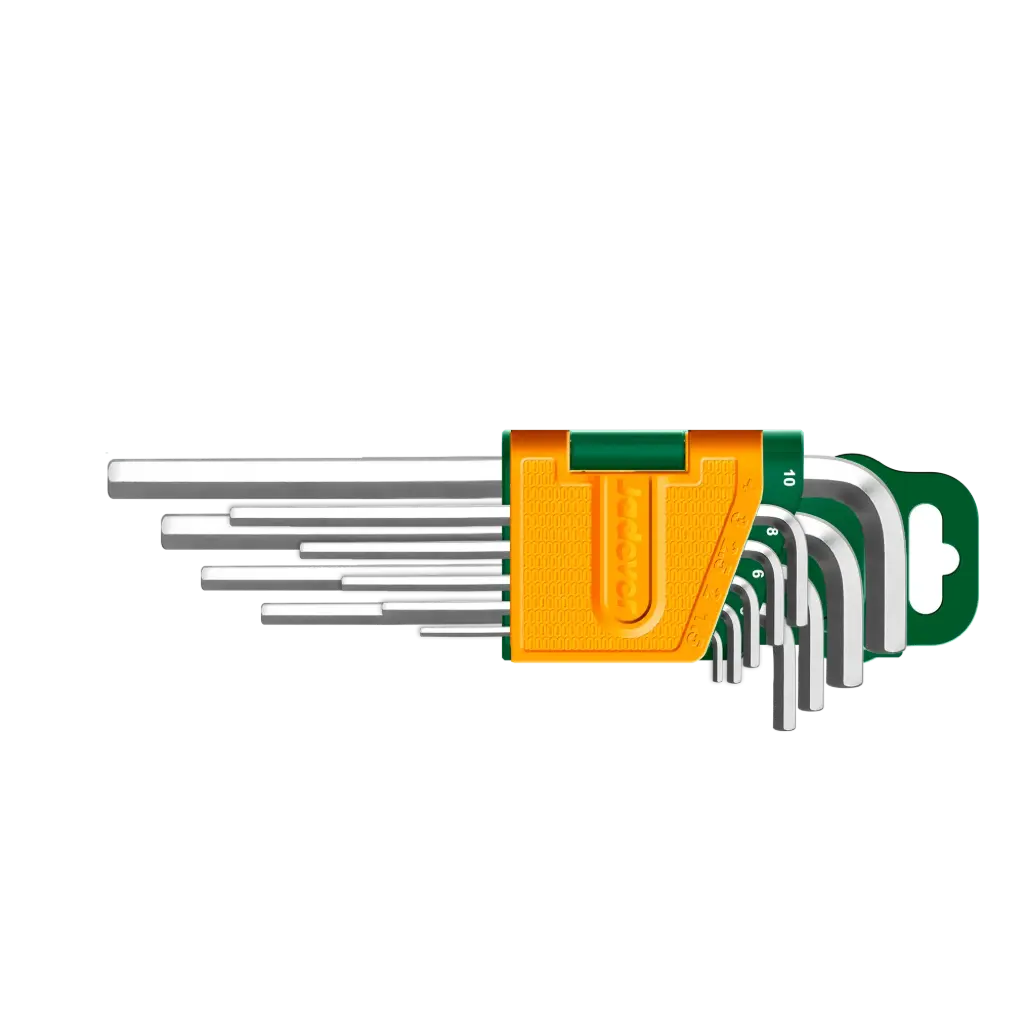 Kit llaves allen de 9 piezas