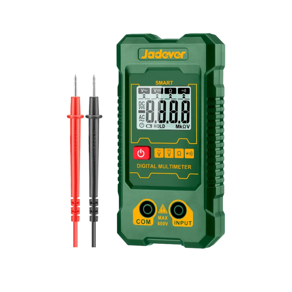 Multimetro digital - true rms 2000 cuentas - función inteligente - voltaje cc: 200MV~600V - resistencia: 200?~20m? - rango automático