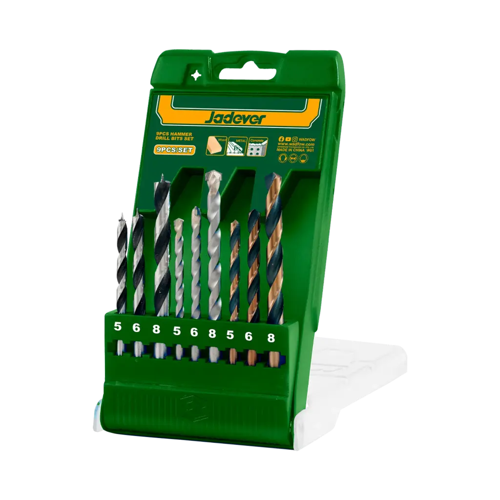 Kit de mechas 9 piezas