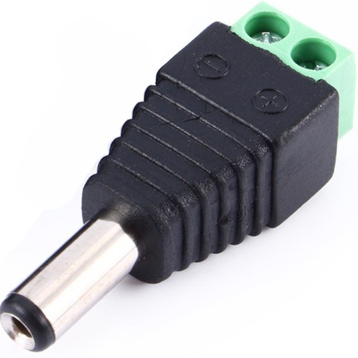 [JACK MACHO] Conector macho con bornera