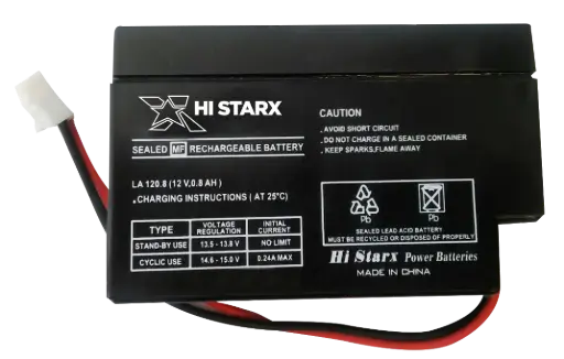 [HS1208] HI STARX 12V 0.8AH