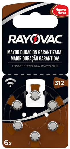 [PILAS312] RAYOVAC 312