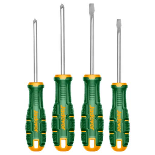 [JDSSA404] KIT Destornilladores - 4 Piezas - SL5.5x100mm + SL6.5x150mm + H1x100m + H2x150mm