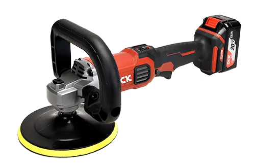 [KDSP02-180(TYPE Z)] LUSTRADORA PULIDORA INALÁMBRICA 600W DIÁMETRO DE LA RUEDA 180MM ROSCA DEL EJE M14 6 VELOCIDADES PESO 1.5KG INCLUYE MANGO AUXILIAR, ESPONJA PULIDORA, FUNDA DE LANA NO INCLUYE BATERIA