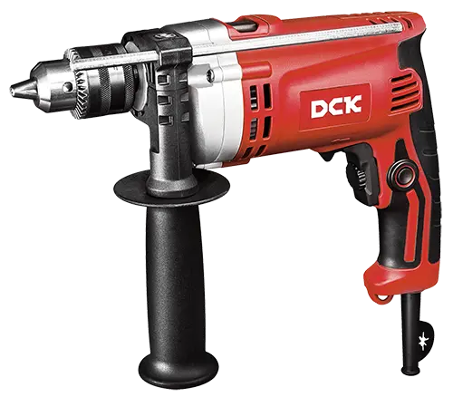 [KZJ16] TALADRO DE IMPACTO ELECTRICO POTENCIA 710W DIÁMETRO MAX. DE PERFORACIÓN ACERO13MM, CONCRETO 16MM, MADERA 30MM PESO 2KG INCLUYE MANGO AUXILIAR, MEDIDOR DE PROFUNDIDAD, LLAVE MANDRIL, CARBONES